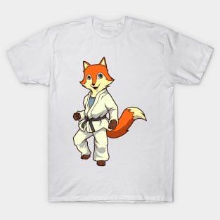 Comic fox does judo T-Shirt